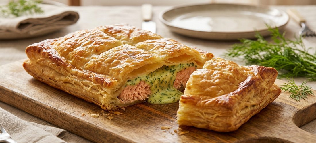 feuillete-au-saumon-et-creme-aux-herbes