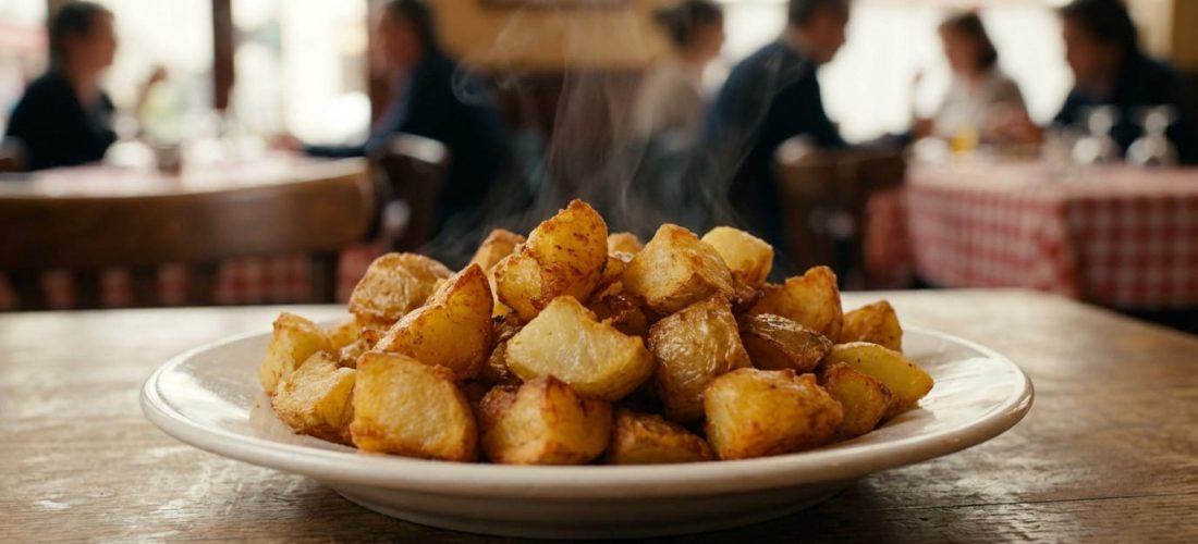 Pommes de terre sautées croustillantes façon bistrot, dorées et appétissantes