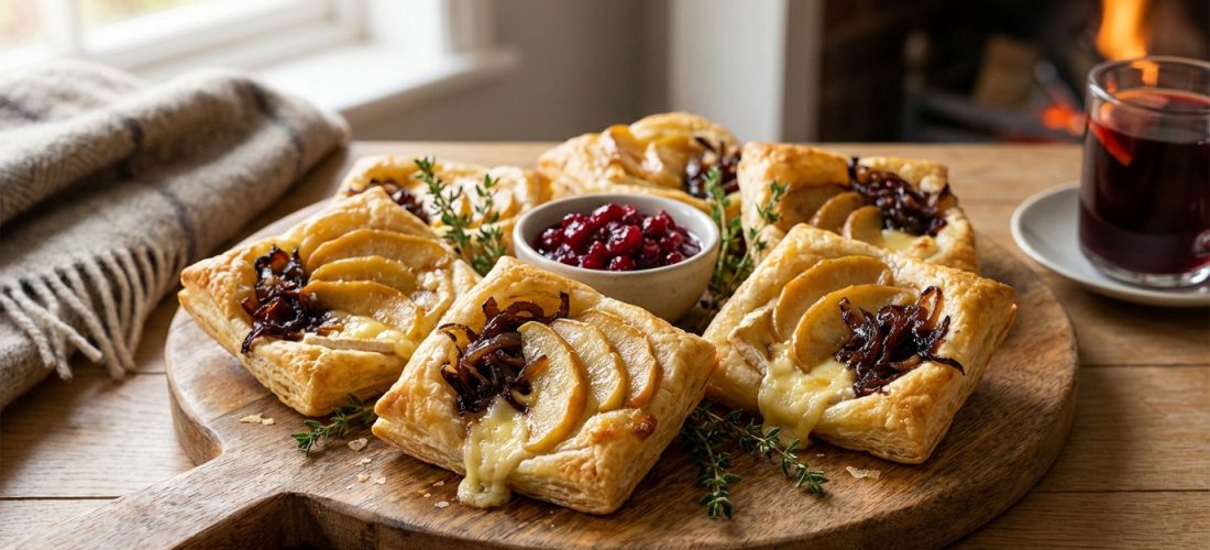 gourmet-brie-and-apple-puff-pastries