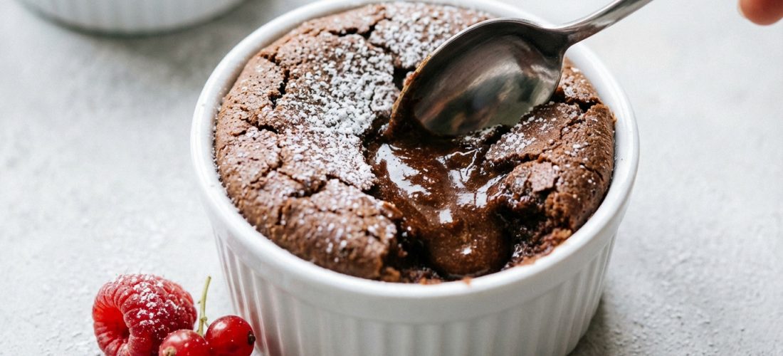 molten-chocolate-fondant-with-fresh-berries