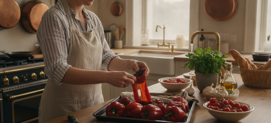 découvrez des techniques simples et efficaces pour enlever facilement la peau des poivrons, et profitez pleinement de leur saveur dans vos préparations culinaires.