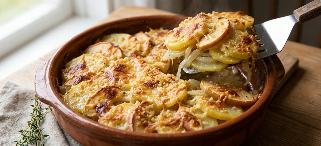 warm-potato-and-apple-gratin